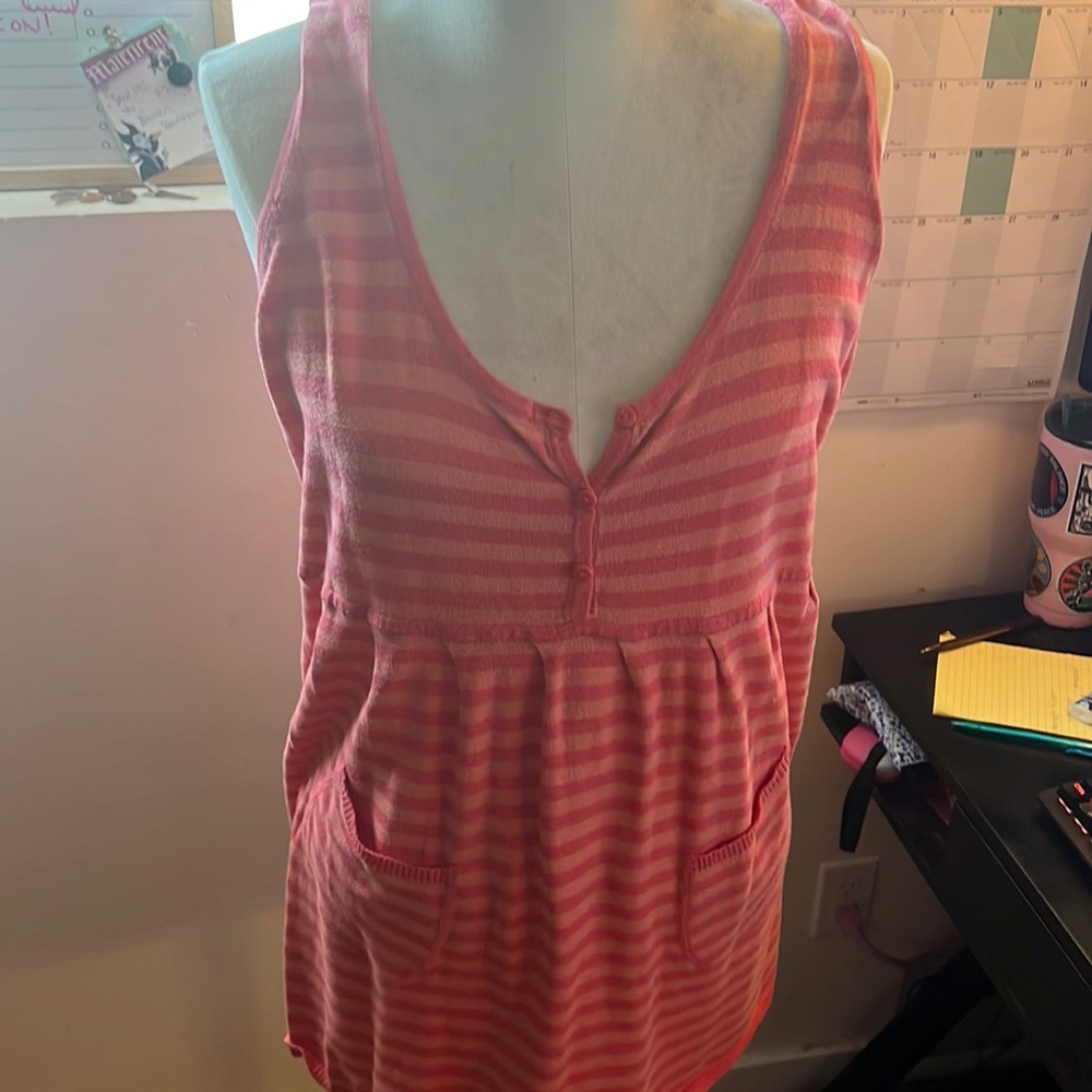 Stripped tank top